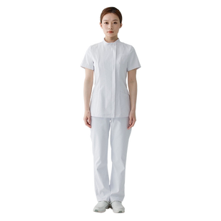 范妮采斯高端立领护士服夏款女口腔医院护士服分体套装修身长短袖
