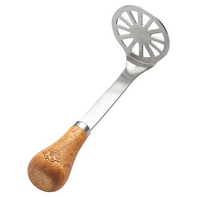 日式土豆泥压器家用婴儿宝宝辅食工具不锈钢压鸡蛋碾压捣碎器神器