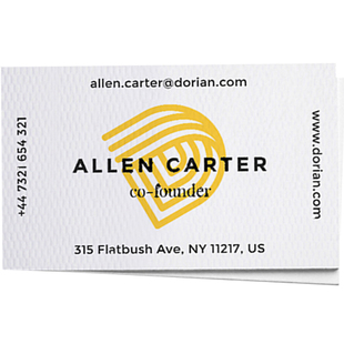 高档艺术纸创意名片订做制作简约设计珠光莱尼荷兰白卡刚古纸卡片