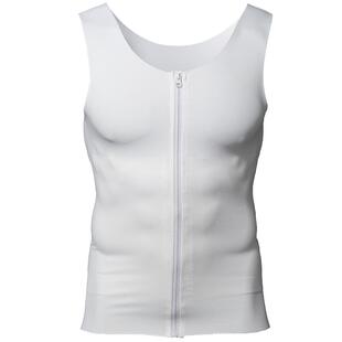 INSMANX男士塑身衣拉链款无痕束胸收腹背心定型束腰加压收啤酒肚