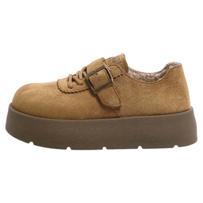 环球官方旗舰店复古加绒勃肯鞋女