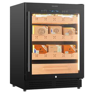 维佳德YC-150嵌入式恒温恒湿家用雪茄柜净氨wifi远程雪松木保湿柜