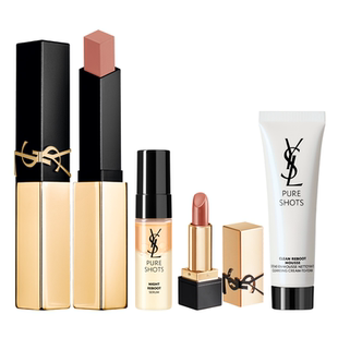 YSL圣罗兰小金条口红粉管润唇膏*