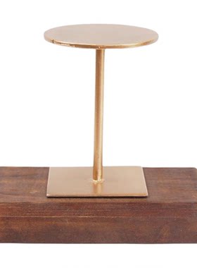 铁艺实木文玩根雕工艺品展架底座