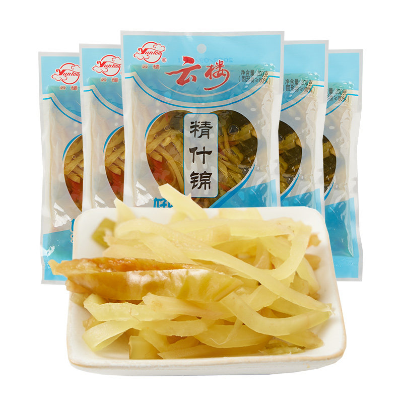 【一店酱菜】云楼精什锦200g*5袋j酱菜速食海宁特产酱菜下饭菜