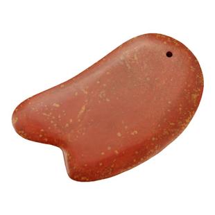 天然泗滨砭石刮痧板正品旗舰店红砭石面部美容板脸部背部全身通用