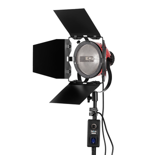 Selens红头灯800w钨丝灯灯泡摄影暖光神明少女补光灯电影打光轮廓灯室内直播间影楼聚光拍照发丝灯逆光影视灯