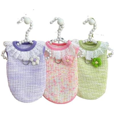 猫咪衣服夏天小猫防掉毛薄款背心布偶蓝猫狗狗夏季新款衣服可牵引