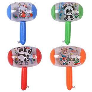 50个装充气锤子卡通幼儿园儿童敲打玩具礼物儿童节活动小礼品赠品