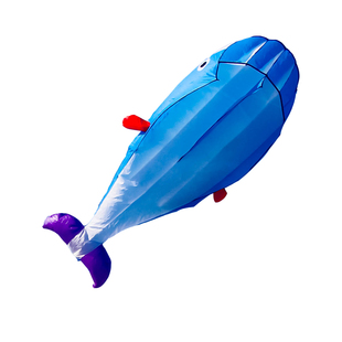 同飞翔软体鲸鱼海豚风筝新年海洋3D立体大型高档特大大人专用潍坊