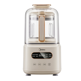 美的破壁机家用全自动轻静音小型豆浆榨汁料理一体机官方正品新款