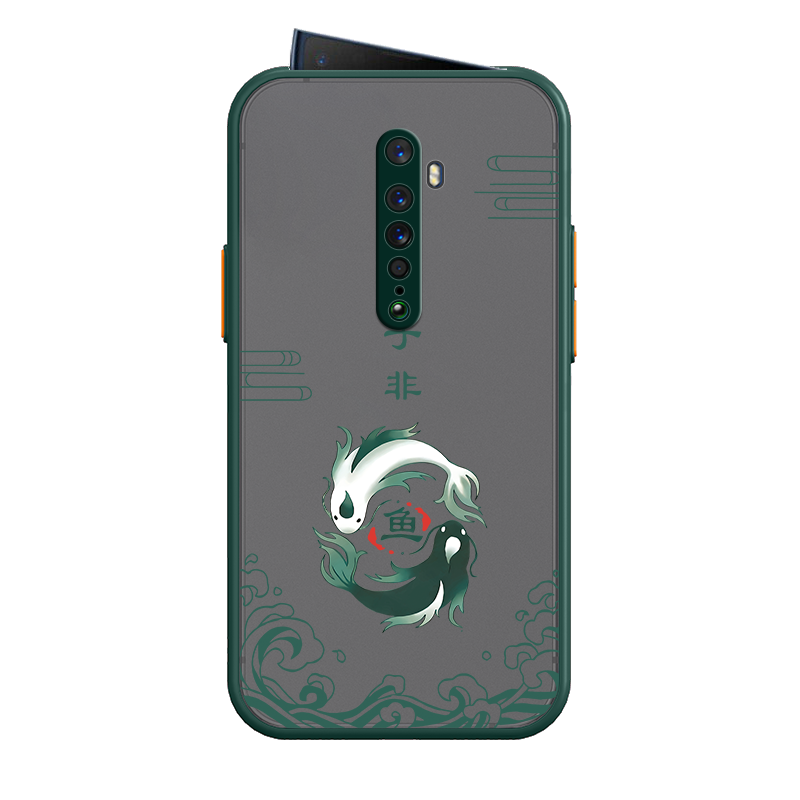 适用opporeno2手机壳oppo保护reno2z硅胶套opopreno1全包镜头opporeon防摔子非鱼磨砂oppr半透明软壳女0pp0男