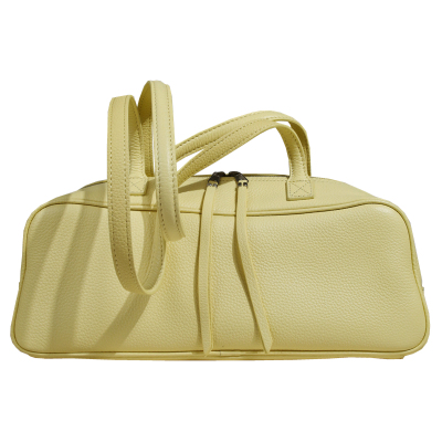 EZRO头层牛皮真皮简约百搭枕头包