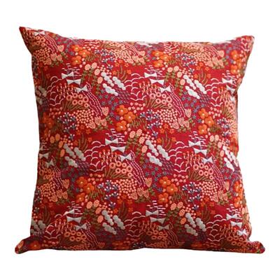 『刺绣』轻奢抱枕车用腰靠垫沙发客厅床头抱枕靠枕民宿田园抱枕套