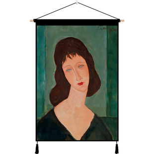 创意油画马蒂斯宿舍改造ins挂布客厅背景墙挂毯卧室电表箱装饰布