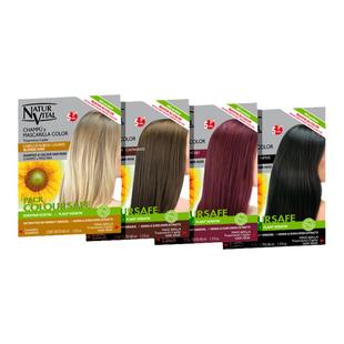 NaturVital固色锁色去黄洗发水发膜护发素NV小样试用套装旅行分装