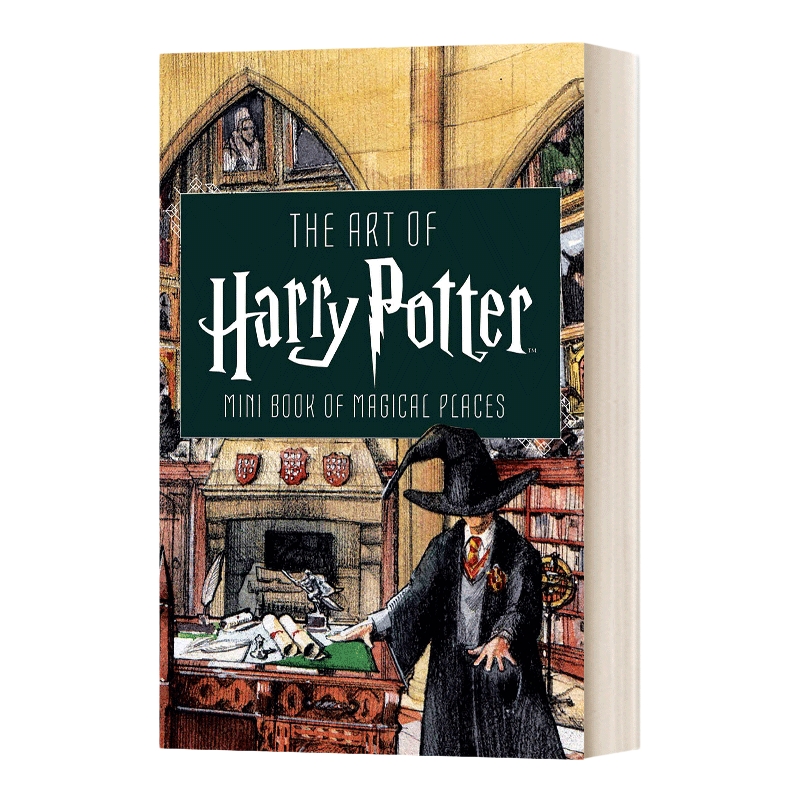 英文原版 精装 The Art of Harry Potter Mini Book 哈利波特电影艺术 神奇的地方 迷你书 英文版 进口英语原版书籍