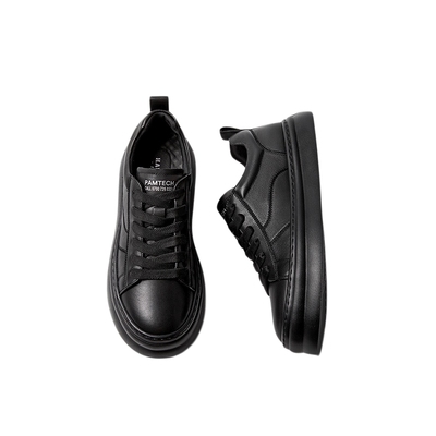 HauttonJeans黑色休闲板鞋百搭