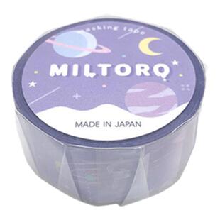 日本mind wave造型和纸胶带融化奶油系列MILTORO垂感系列异型可手撕手帐相册拼贴装饰咖啡宇宙甜甜圈天鹅18mm