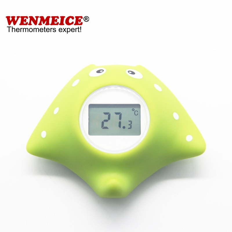 家用卡通婴幼儿水温计电子功能数显提醒宝宝洗澡浴缸智能温度计