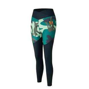 马甲线工装裤女夏薄款酷飒风女款2025新款透气迷彩美式紧身瑜伽裤