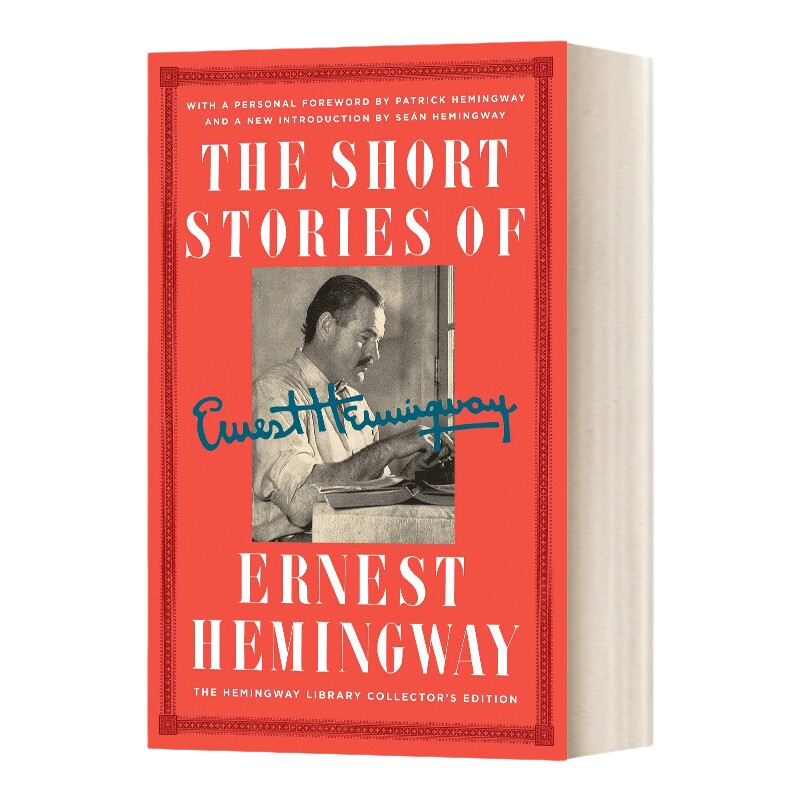 英文原版 精装 The Short Stories of Ernest Hemingway 海明威短篇小说集 海明威图书馆版 英文版 进口英语原版书籍