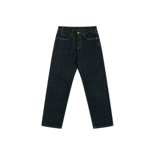 ATRY复古水洗牛仔裤男春季新款国潮牌美式高街宽松直筒裤子阔腿裤