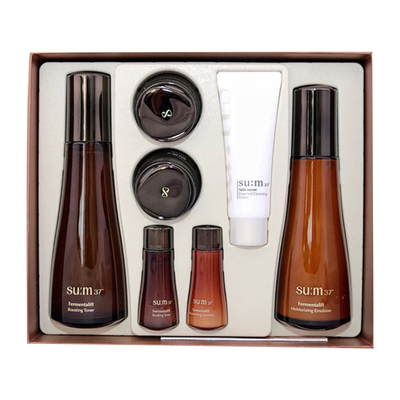 韩国呼吸37°黑茶抗皱套盒