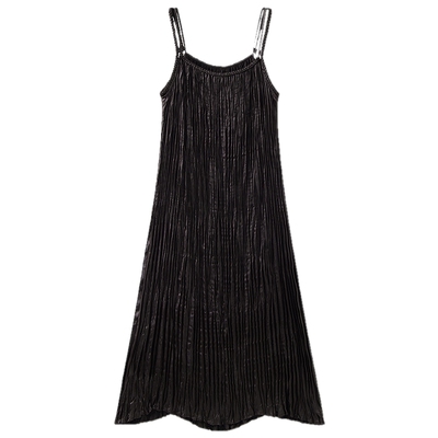 播商场同款吊带连衣裙女夏季新款肌理感气质长裙BDS2LD2590