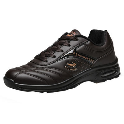 真皮面旅游跑步鞋健步鞋