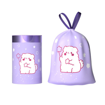 【上新啦！】垃圾袋家用加厚免撕抽绳手提式自收口厨房宿舍印花款