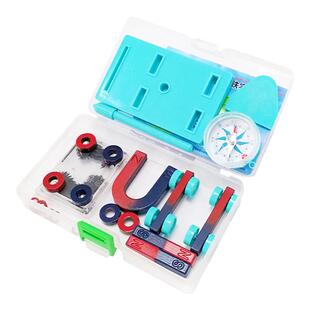 教学实验磁铁小学生科学实验马蹄形圆形条形圆环U形吸铁物理磁石