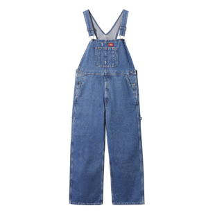 美国正品 Dickies迪克斯宽松连体工装牛仔背带裤男女同款休闲裤潮