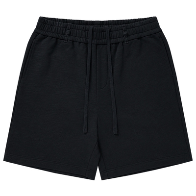 CLOT盘扣竹节棉短裤中式