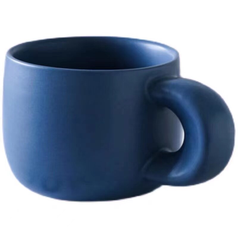ins风网红哑光下午茶早餐咖啡杯