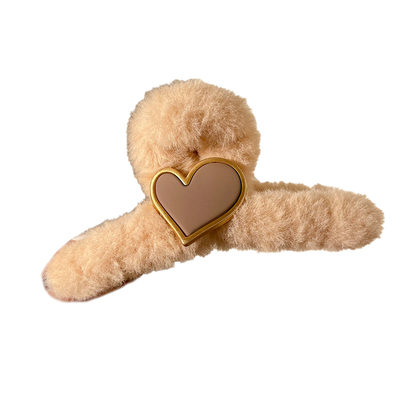 高级感大号毛绒鲨鱼夹