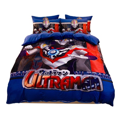 牛奶绒儿童冬季保暖水晶绒四件套