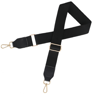 宽包带子可调节棉质包肩带单肩斜挎加宽纯色背包带相机带水杯带