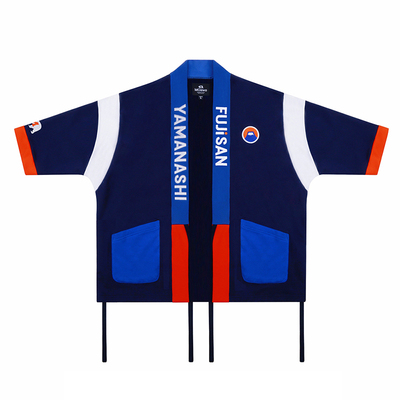 MCREW刺绣宽松和风甚平和服外套