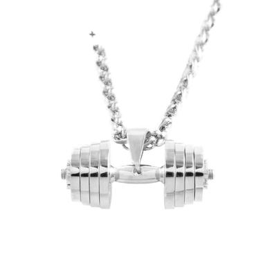 拆卸哑铃项链情侣不掉色10年老店