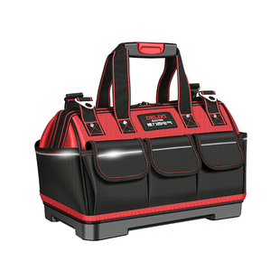 德力西电气多功能工具包结实耐用电工专用收纳包便携式加厚帆布包