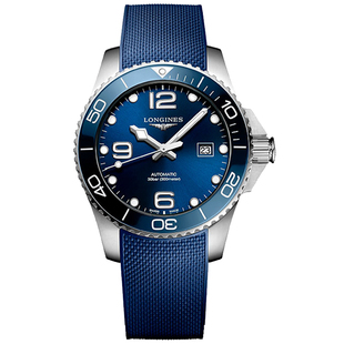 Longines浪琴正品手表康卡斯机械新款陶瓷外圈男表L3.781.4.96.9