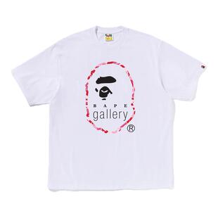 BAPE GALLERY男装春夏迷彩印花限定款短袖T恤327101O