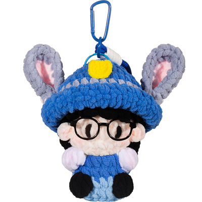 刘宇宁同款朱迪兔帽大软糖挂件