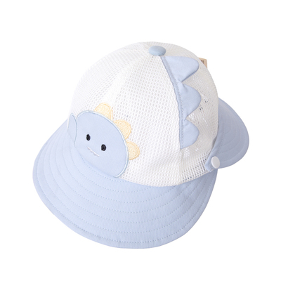 儿童防晒帽夏季宝宝遮阳帽男透气