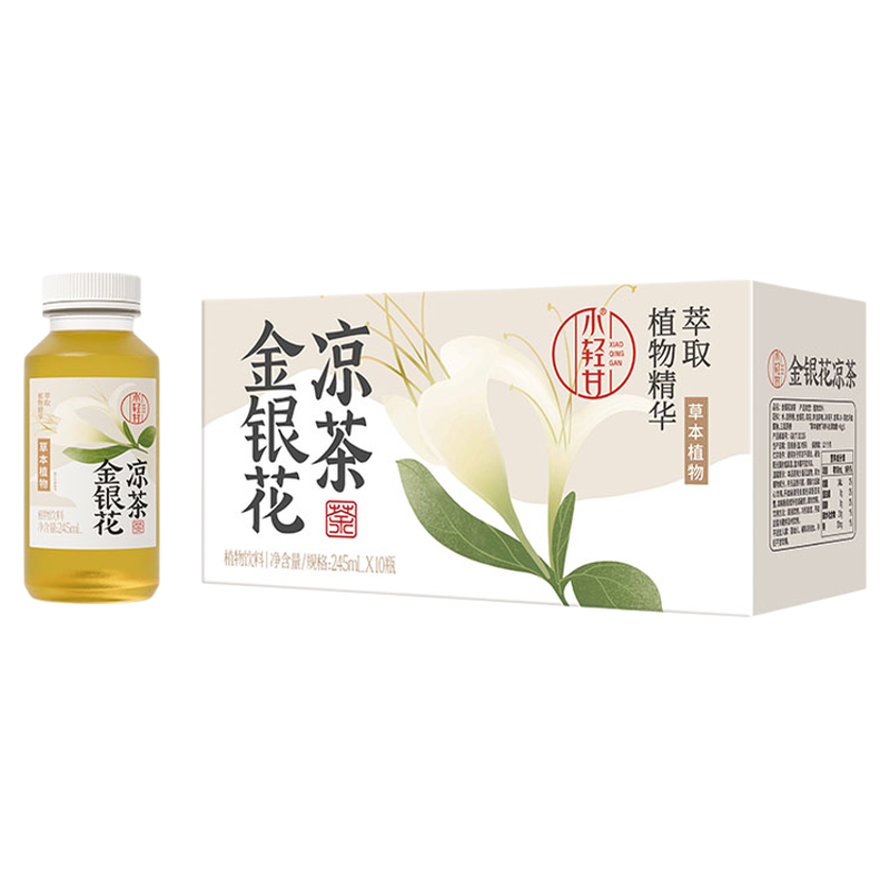 金银花凉茶凉茶轻上四季必备饮品