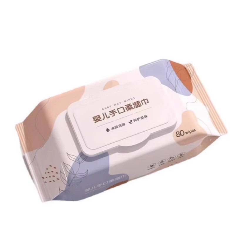 湿纸巾婴儿手口湿巾大包清洁