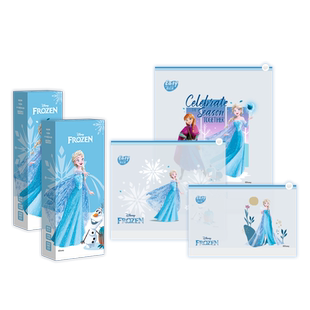 易优家米奇收纳袋婴儿专用宝宝衣服收纳袋衣物分装袋拉链密封袋