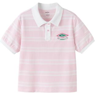 【哈利波特IP】巴拉巴拉童装儿童短袖女童t恤夏装2025新款polo衫