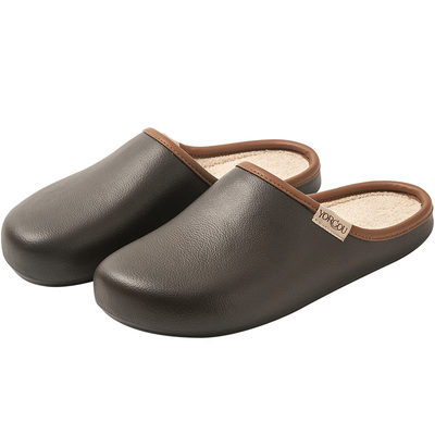 远港男士防水棉拖鞋2025新款